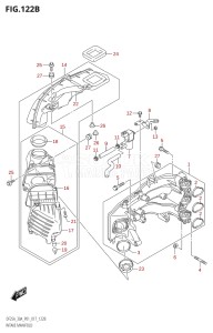 02504F-710001 (2017) 25hp P01-Gen. Export 1 (DF25A  DF25AR  DF25AT  DF25ATH) DF25A drawing INTAKE MANIFOLD (DF25AR:P01)