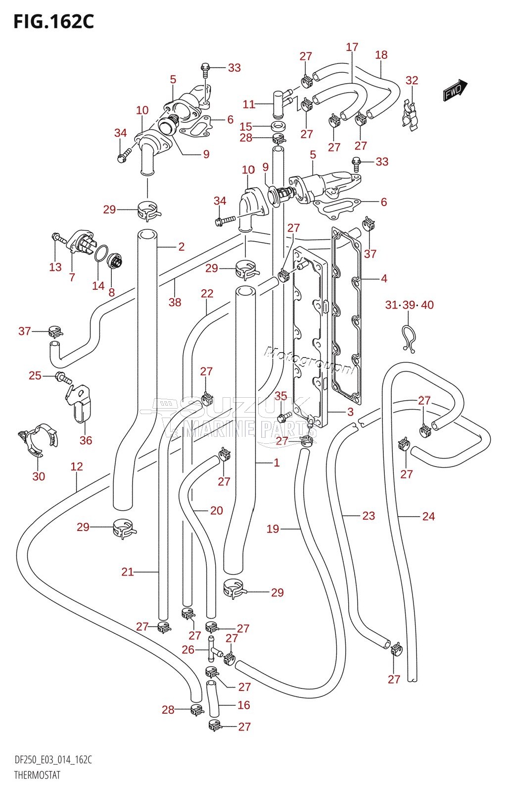 THERMOSTAT (DF225T:E03)