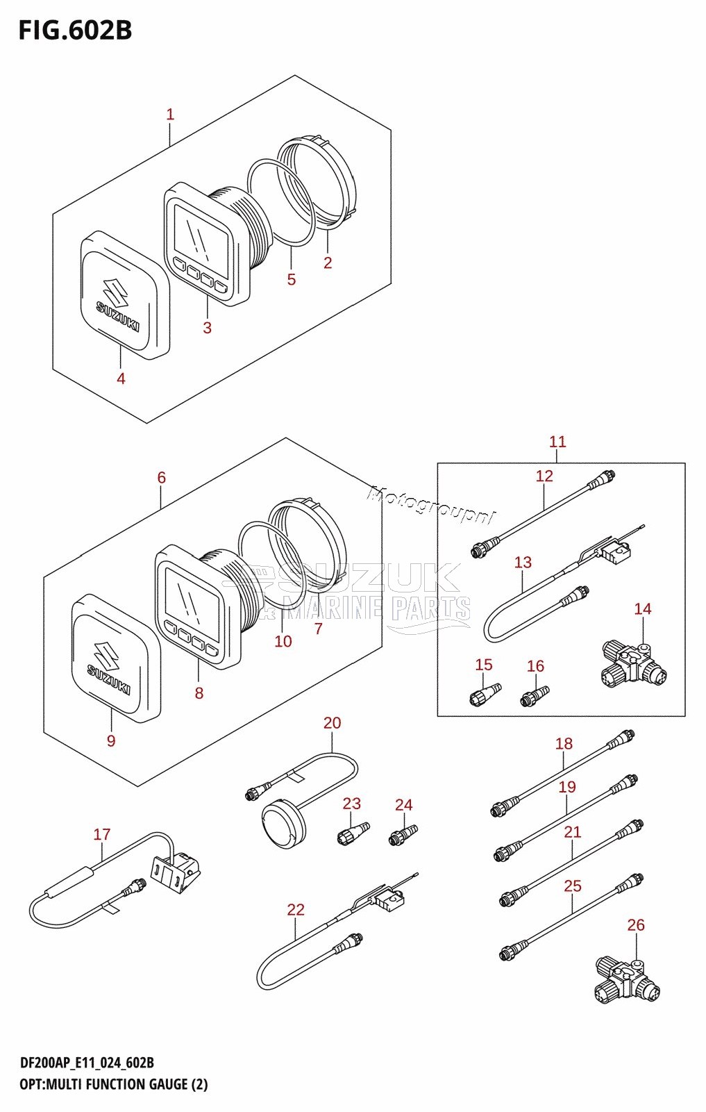 OPT:MULTI FUNCTION GAUGE (2) (E40)