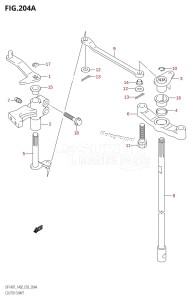 DF140 From 14001F-680001 (E03)  2006 drawing CLUTCH SHAFT (K2,K3)