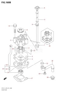 DT15 From 01504-210001 (P37-)  2012 drawing WATER PUMP (DT9.9K:P40)