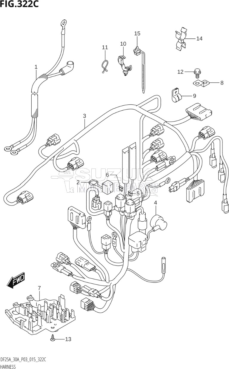 HARNESS (DF25AT:P03)