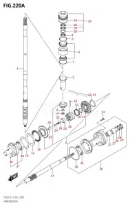 DF250Z From 25003Z-040001 (E40)  2020 drawing TRANSMISSION (DF200T)