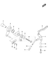 Outboard DF 25A drawing Throttle Control Remote Control