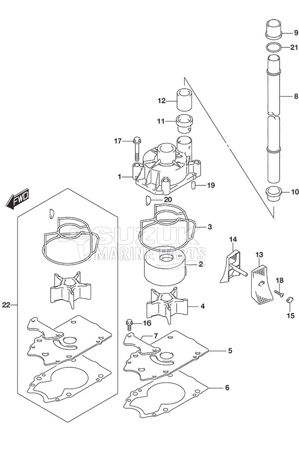 Water Pump DF 250S