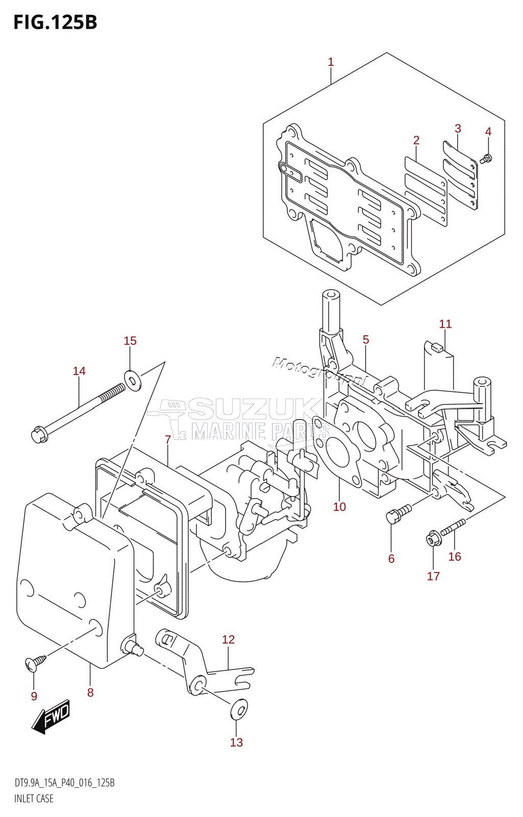 INLET CASE (DT9.9A:P36)