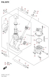 DF100A From 10003F-810001 (E11)  2018 drawing TRIM CYLINDER (DF140AT:E11,DF140AZ:E11,DF115AST)