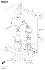 DF115AST From 11504F-610001 (E03)  2016 drawing TRIM CYLINDER (DF115AZ:E40)