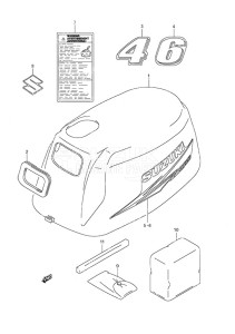 DF 4 drawing Engine Cover