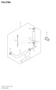 DF115T From 11502F-210001 (E03)  2012 drawing OPT:TRIM SENDER