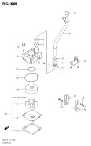 DF60 From 06001F-680001 (E01)  2006 drawing WATER PUMP (K8,K9)