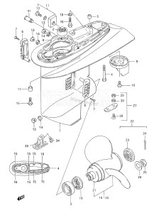 DT50 From 05004-971001 ()  1999 drawing GEAR CASE