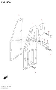 DF175A From 17503F-340001 (E11 E40)  2023 drawing EXHAUST COVER (020,021,022)