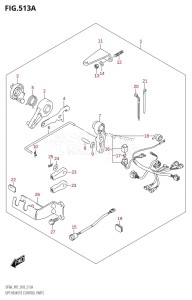 DF9.9A From 00994F-240001 (P01)  2022 drawing OPT:REMOTE CONTROL PARTS (DF8A,DF9.9A)