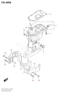 DF30A From 03003F-240001 (P01 P40)  2022 drawing DRIVE SHAFT HOUSING (DF25AT,DF25ATH,DF30A,DF30AT,DF30ATH)