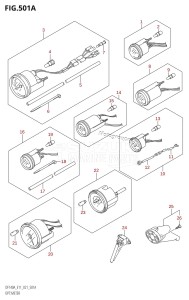 DF140A From 14003F-140001 (E11 E01)  2021 drawing OPT:METER (E01)