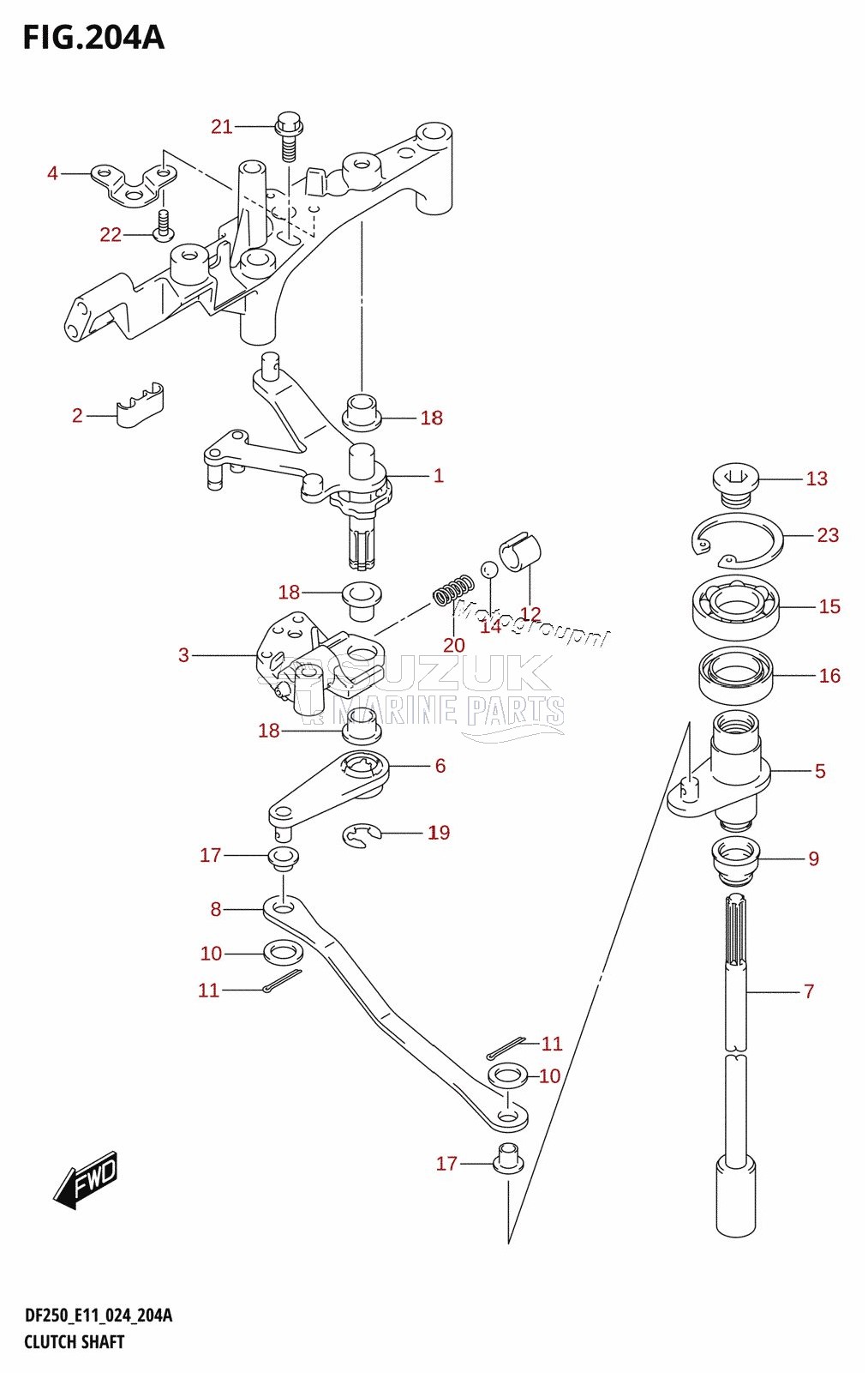 CLUTCH SHAFT