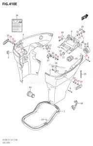 DF115AZ From 11503Z-710001 (E11 E40)  2017 drawing SIDE COVER (DF115AZ:E40)