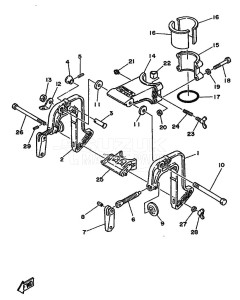 2B drawing FRONT-FAIRING-BRACKET