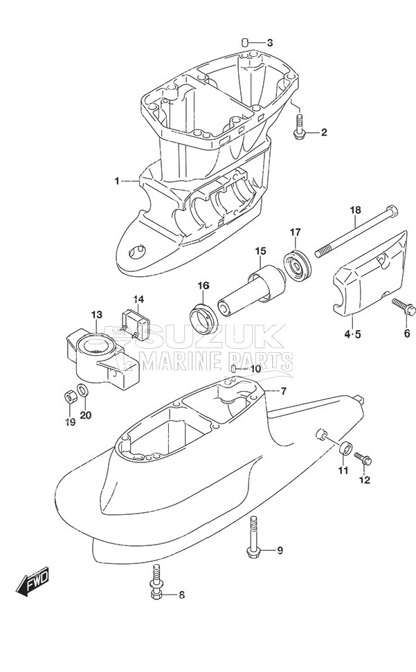 Drive Shaft Housing High Thrust