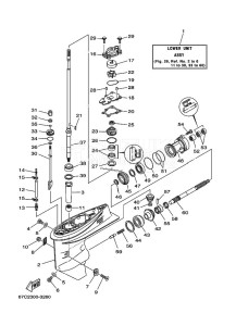 F40BMHDL drawing LOWER-CASING-x-DRIVE-1