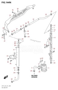 DF175TG From 17502F-510001 (E01 E40)  2015 drawing FUEL INJECTOR (DF175Z:E01)