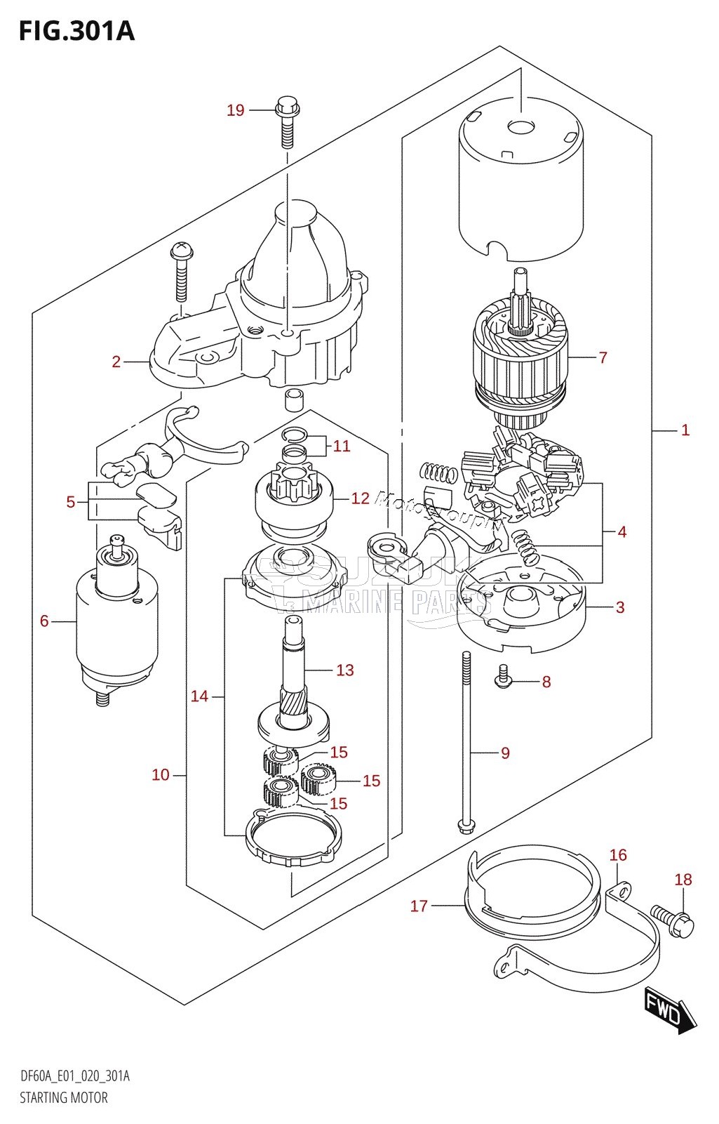 STARTING MOTOR