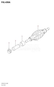 DF300 From 30002F-010001 (E03)  2010 drawing FUEL HOSE