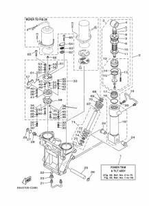 F200AETX drawing TILT-SYSTEM-1