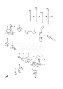 Outboard DF 115A drawing Sensor