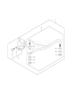 DF25QR From 02501 F-030001 ()  2001 drawing OPT:REMOCON ATTACHMENT