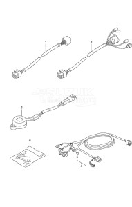 Outboard DF 50A drawing Opt: Harness