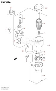 DF40 From 04002F-010001 (E01)  2010 drawing STARTING MOTOR (X,Y)