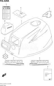 00403F-810001 (2018) 4hp P01-Gen. Export 1 (DF4A) DF4A drawing ENGINE COVER (DF4A)