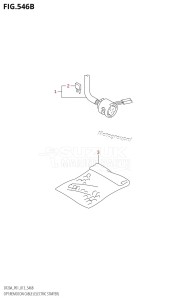 DF20A From 02002F-310001 (P01 P40)  2013 drawing OPT:REMOCON CABLE (ELECTRIC STARTER) (E-STARTER)