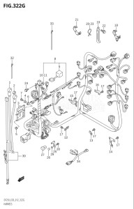 22503Z-210001 (2012) 225hp E03-USA (DF225Z) DF225Z drawing HARNESS (DF250ST:E03)