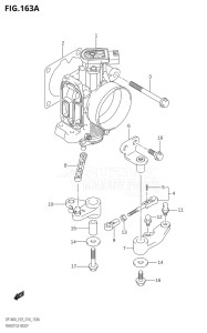 14003Z-410001 (2014) 140hp E03-USA (DF140AZ) DF140AZ drawing THROTTLE BODY