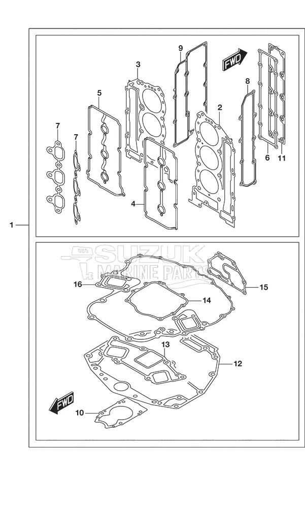 Gasket Set SS Model