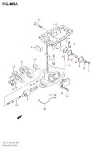 DT30 From 03005-210001 ()  2012 drawing DRIVE SHAFT HOUSING (DT25K:P36)