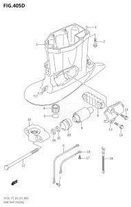 17502Z-310001 (2013) 175hp E03-USA (DF175Z) DF175Z drawing DRIVE SHAFT HOUSING (DF175Z:E03)