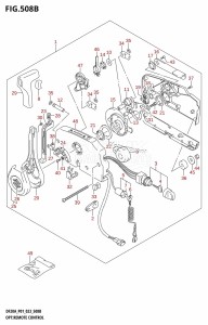 DF9.9B From 00995F-340001 (E01)  2023 drawing OPT:REMOTE CONTROL ((DF9.9B,DF15A,DF20A):(022,023))