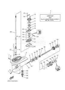 F25GWH drawing PROPELLER-HOUSING-AND-TRANSMISSION-1