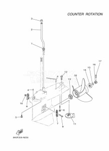 L200AETX drawing LOWER-CASING-x-DRIVE-4