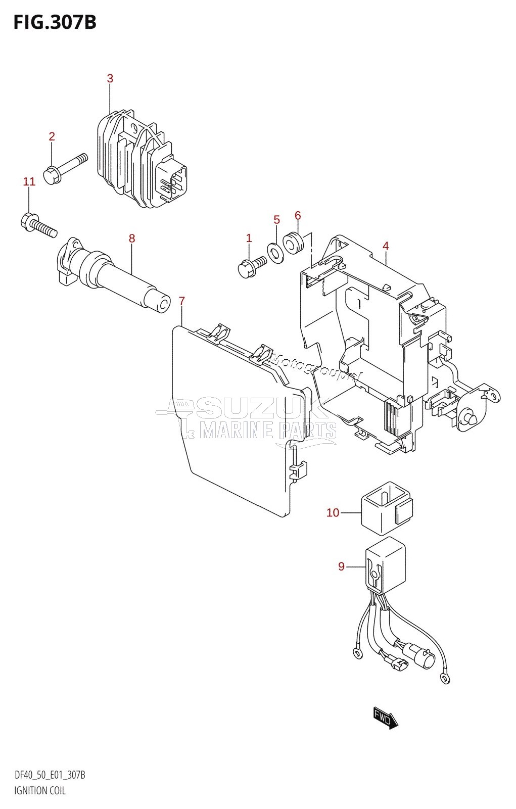 IGNITION COIL (K5,K6,K7,K8,K9,K10)