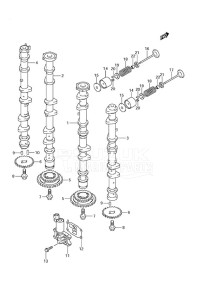 DF 250 drawing Camshaft