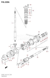 DF115AZ From 11503Z-310001 (E01 E40)  2013 drawing TRANSMISSION (DF100AT:E01)