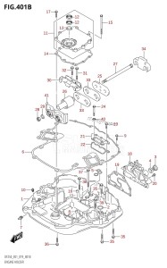 DF225Z From 22503Z-910001 (E01 E40)  2019 drawing ENGINE HOLDER (DF200T)