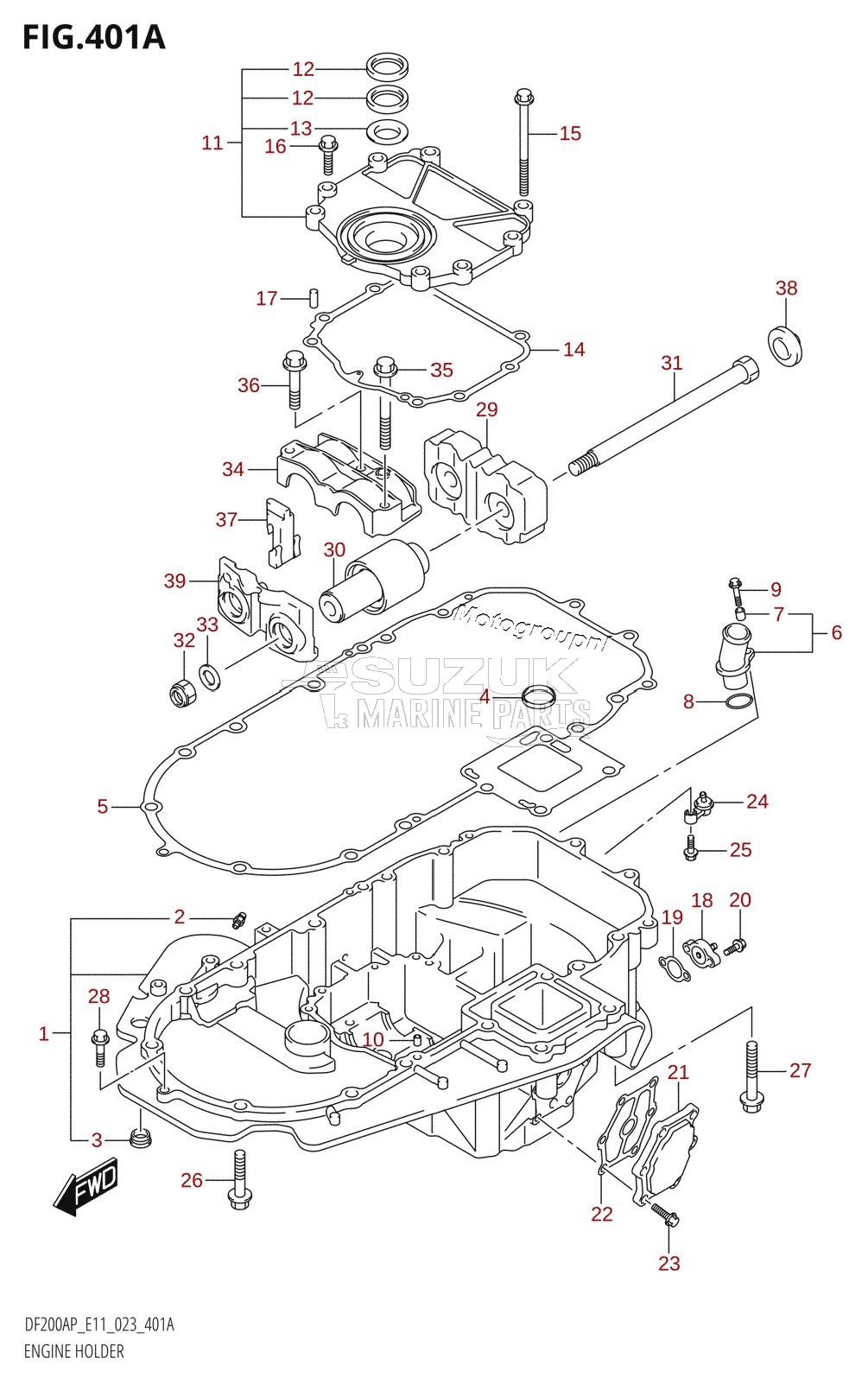 ENGINE HOLDER