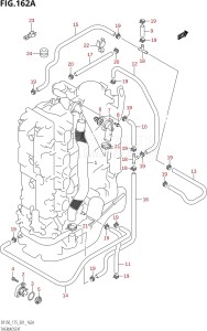 17501Z-680001 (2006) 175hp E01-Gen. Export 1 (DF175ZK6) DF175Z drawing THERMOSTAT