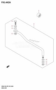 DF9.9A From 00994F-310001 (P01)  2013 drawing DRAG LINK (DF8AR:P01)